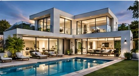 Modern family home