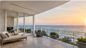 Luxury coastal apartment